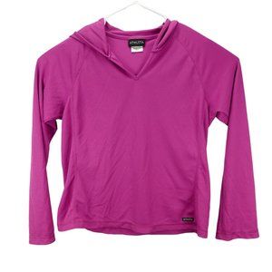 Athleta Women's Pink Long Sleeve Sweatshirt Size W-XL Athletic Wear 17AB